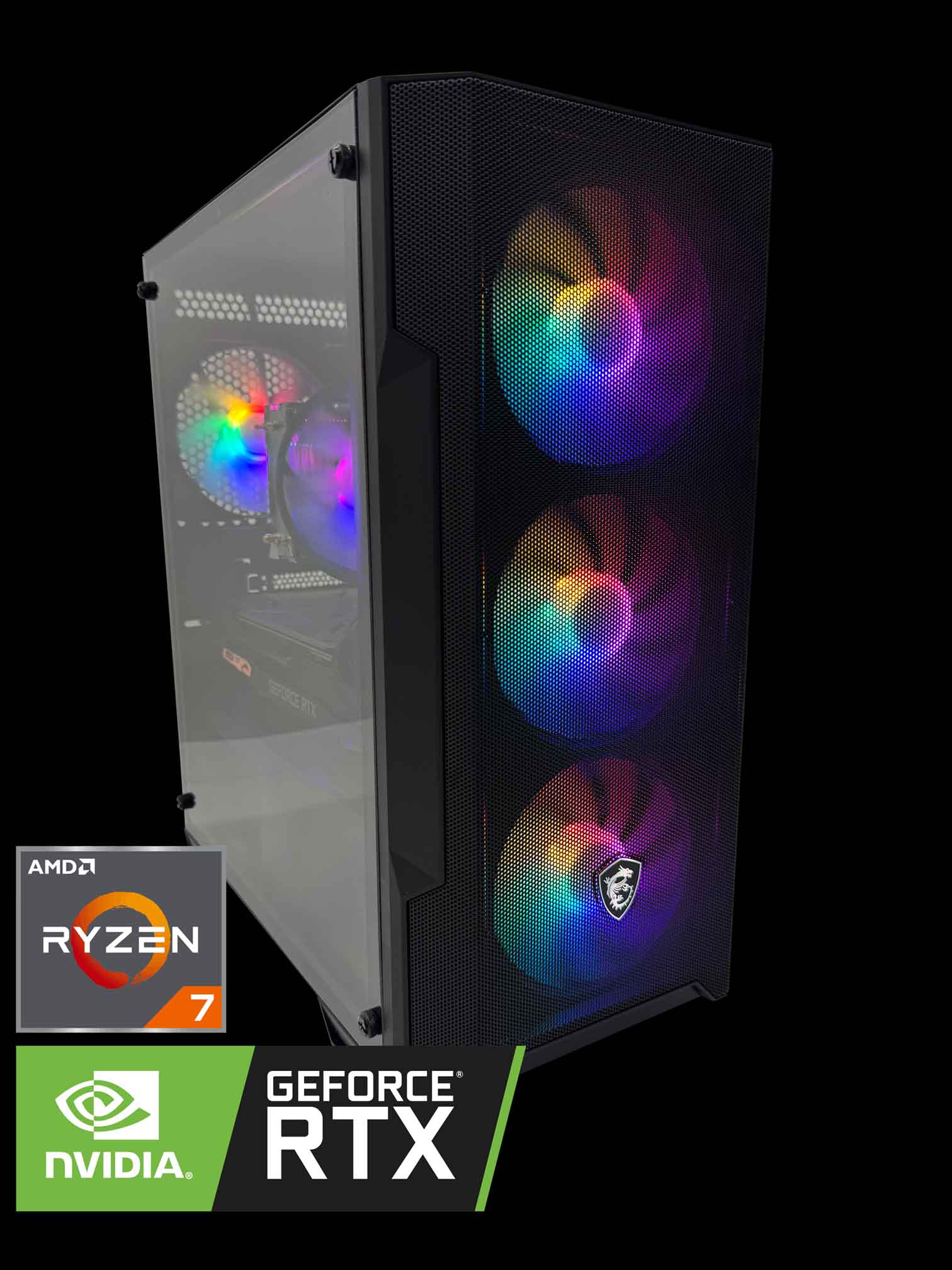 1 r7 old+rtx Stacionārais dators