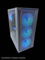 Datora korpuss ar LED apgaismojumu