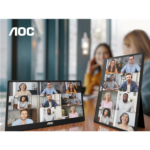 AOC 16T3EA | 16 " | IPS | FHD | 16:9 | 60 Hz | 4 ms | 1920 x 1080 pikseļi | 250 cd/m² | Melns