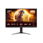 AOC | 27G4HA | 27 " | Fast IPS | FHD | 16:9 | 200 Hz | 0,5 ms | 1920 x 1080 pikseļi | 300 cd/m² | HDMI portu skaits 2 | Melns