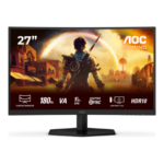 AOC | C27G42E | 27 " | VA | FHD | 16:9 | 180 Hz | 1 ms | 1920 x 1080 pikseļi | 300 cd/m² | HDMI portu skaits 2 | Melns