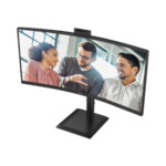 AOC CU34E4CW | 34 " | VA | UWQHD | 120 Hz | 4 ms | 3440 x 1440 pikseļi | 350 cd/m² | HDMI portu skaits 2 | Melns