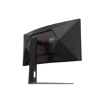 AOC | CU34G4 | 34 " | Fast VA | UWQHD | 21:9 | 180 Hz | 1 ms | 3440 x 1440 pikseļi | 300 cd/m² | HDMI portu skaits 2 | Melns