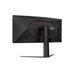 AOC | CU34G4Z | 34 " | Fast VA | WQHD | 21:9 | 240 Hz | 1 ms | 3440 x 1440 pikseļi | 450 cd/m² | HDMI portu skaits: 2 | Melns