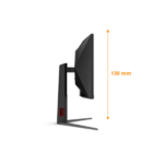 AOC | CU34G4Z | 34 " | Fast VA | WQHD | 21:9 | 240 Hz | 1 ms | 3440 x 1440 pikseļi | 450 cd/m² | HDMI portu skaits: 2 | Melns
