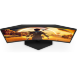 AOC | Spēļu monitors | C24G42E | 24 " | VA | FHD | 16:9 | 180 Hz | 0,5 ms | 1920 x 1080 pikseļi | 250 cd/m² | HDMI portu skaits 2 | Melns