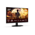 AOC | Q27G42ZE | 27 " | IPS | QHD | 16:9 | 260 Hz | 1 ms | 2560 x 1440 pikseļi | 300 cd/m² | HDMI portu skaits 1 | Melns