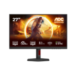 AOC | Q27G4SRU | 27 " | Fast IPS | QHD | 16:9 | 320 Hz | 0,3 ms | 2560 x 1440 pixels | 400 cd/m² | HDMI ports quantity 2 | Black