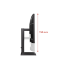 AOC U27E4CV | 27 " | IPS | UHD | 16:9 | 60 Hz | 4 ms | 3840 x 2160 pikseļi | 400 cd/m² | HDMI portu skaits 2 | Melns