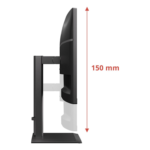 AOC U27E4CV | 27 " | IPS | UHD | 16:9 | 60 Hz | 4 ms | 3840 x 2160 pikseļi | 400 cd/m² | HDMI portu skaits 2 | Melns