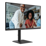 AOC U27E4CV | 27 " | IPS | UHD | 16:9 | 60 Hz | 4 ms | 3840 x 2160 pikseļi | 400 cd/m² | HDMI portu skaits 2 | Melns