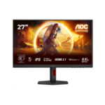 AOC | U27G4R | 27 " | Fast IPS | UHD | 16:9 | 120 Hz | 1 ms | 3840 x 2160 pikseļi | 400 cd/m² | HDMI portu skaits 2 | Melns