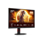 AOC | U27G4R | 27 " | Fast IPS | UHD | 16:9 | 120 Hz | 1 ms | 3840 x 2160 pikseļi | 400 cd/m² | HDMI portu skaits 2 | Melns