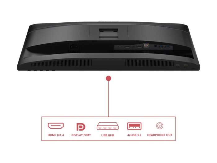 Monitorius AOC 24E4CV  23.8 ", IPS, FHD, 120 Hz, 4 ms