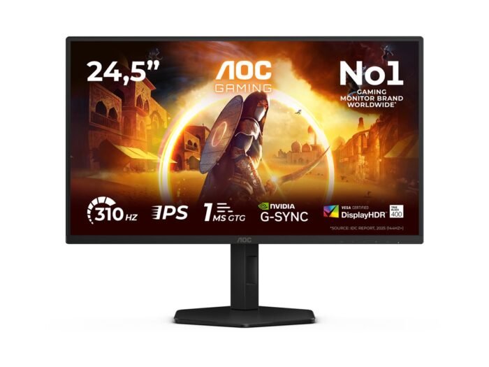 Monitorius AOC 25G4SXU 24.5 ", FHD, 310 Hz, 1 ms