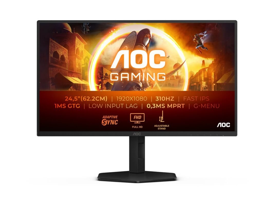 Monitors AOC 25G4SXU 24,5 ", FHD, 310 Hz, 1 ms