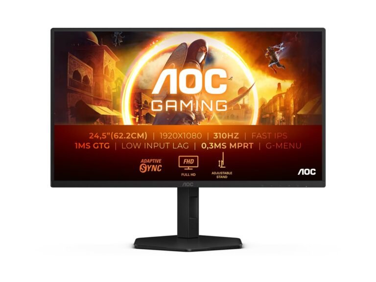 Monitors AOC 25G4SXU 24,5 ", FHD, 310 Hz, 1 ms