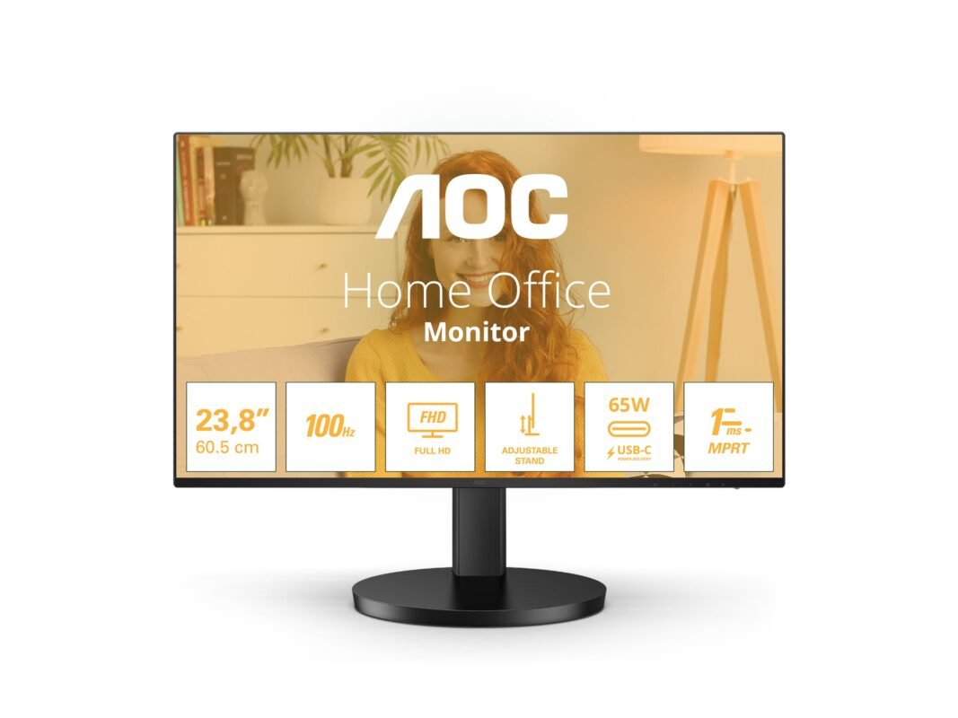 Monitors AOC 27B3CF2, 27 ", IPS, FHD, 100 Hz, 4 ms