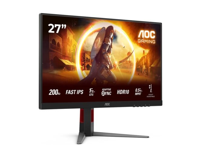 Monitorius AOC 27G4HA 27 ", Fast IPS, FHD, 200 Hz, 0.5 ms