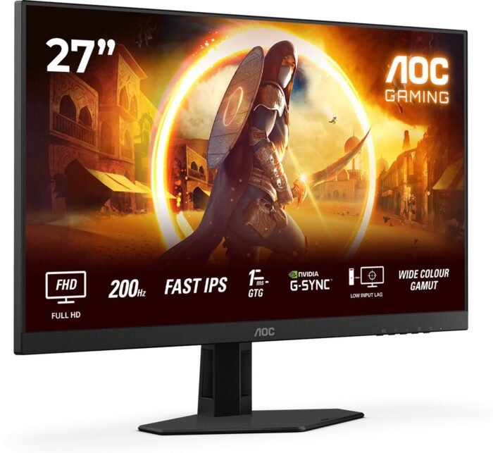 Monitorius AOC 27G4HRE 27 ", Fast IPS, FHD, 200 Hz, 1 ms