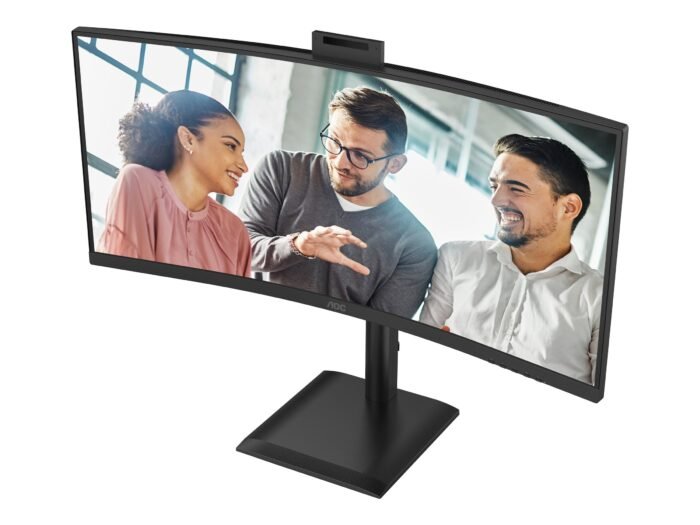 Monitorius AOC CU34E4CW 34 ", VA, UWQHD, 120 Hz, 4 ms