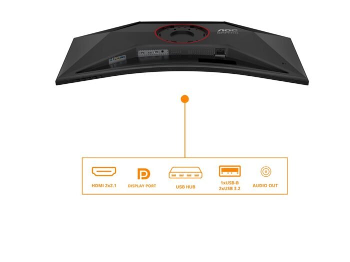 Monitorius AOC CU34G4Z, 34 ", Fast VA, 240 Hz, 1 ms