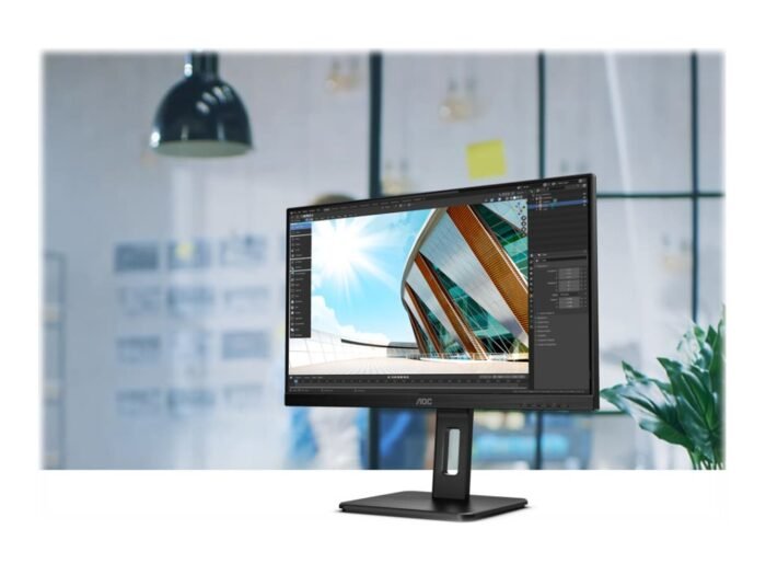 Monitorius AOC Q24P2Q 23.8 ", IPS, QHD , 75 Hz, 4 ms