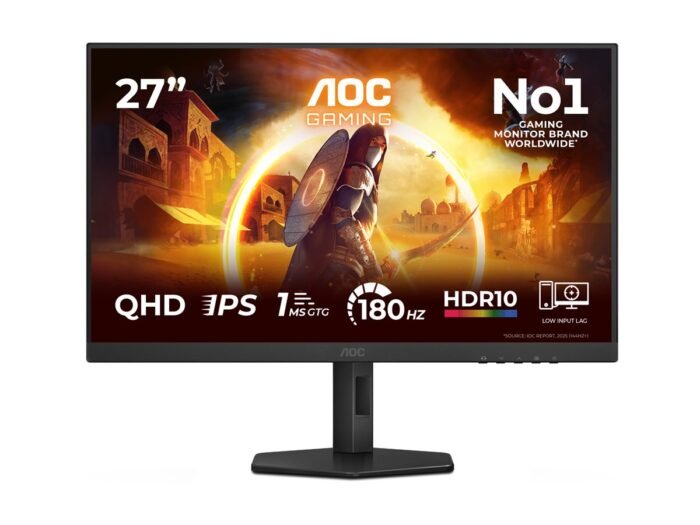 Monitorius AOC Q27G4XF 27 ", IPS, 180 Hz, 1 ms
