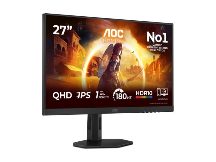 Monitorius AOC Q27G4XF 27 ", IPS, 180 Hz, 1 ms