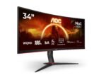 Monitorius AOC CU34G2XP/BK 34 ", VA, 180 Hz, 1 ms
