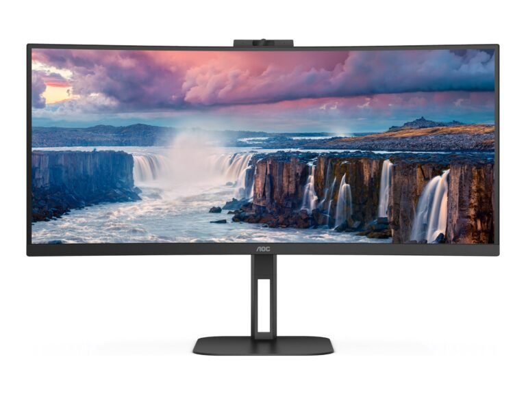 Monitors AOC CU34V5CW/BK 34 ", VA, 100 Hz, 4 ms