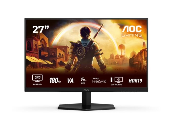Monitors AOC Q27G42XNE 27", VA, QHD, 180 Hz, 1 ms