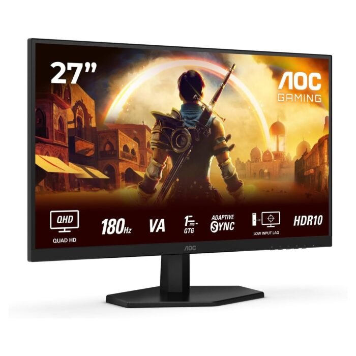 Monitors AOC Q27G42XNE 27", VA, QHD, 180 Hz, 1 ms