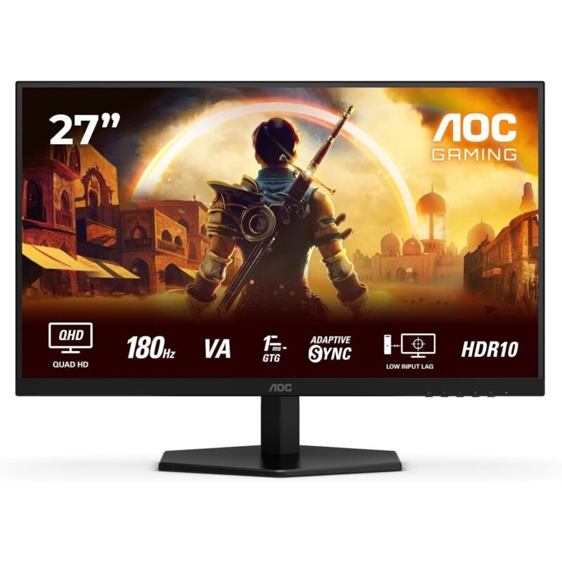 Monitors AOC Q27G42XNE 27", VA, QHD, 180 Hz, 1 ms