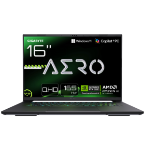 Gigabyte AERO X16 Gaming 1WH, 16", WQXGA IPS 165Hz, AMD Ryzen AI 7 350, 32GB DDR5, 1TB SSD, GeForce RTX 5070 8GB GDDR7, Windows 11 Home, Lunar White