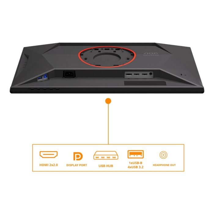 Monitors AOC 25G4KUR 25" Fast IPS, FHD, 420 Hz, 1 ms