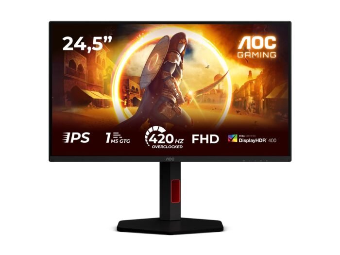 Monitors AOC 25G4KUR 25" Fast IPS, FHD, 420 Hz, 1 ms