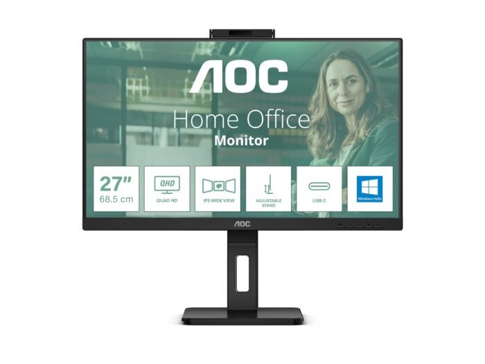 Monitorius AOC Q27P3CW 27 " IPS, QHD, 75 Hz, 4 ms