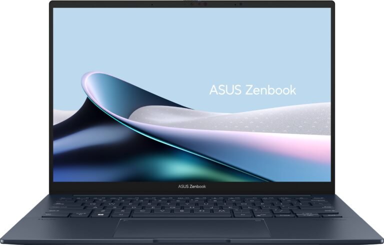 Asus | Zenbook 14 UX3405CA-PZ217W | Ponder Blue | 14 " | OLED | Touchscreen | 3K | 2880 x 1800 pikseļi | 120 Hz | Glossy | Intel Core Ultra 7 | 255H | 32 GB | LPDDR5X | SSD kapacitāte 1000 GB | Intel Graphics | Windows 11 Home | 802.11be | Bluetooth versija 5.4 | Tastatūras valoda US international | Apgaismota tastatūra | Garantija 24 mēneši | Akumulatora garantija 12 mēneši