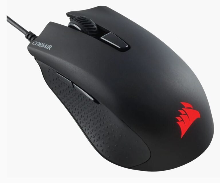 Corsair HARPOON RGB PRO FPS/MOBA spēļu pele, vadu, optiskā, Melna