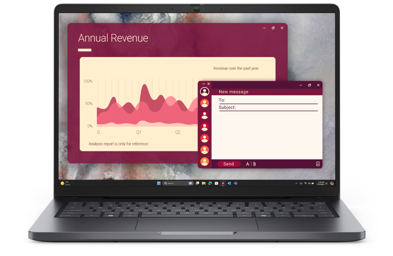 Dell Pro 14 | Platīna sudrabs | 14" | IPS | FHD+ | 1920 x 1200 pikseļi | Pretapžilbināšanas | AMD Ryzen AI 7 PRO | 350 | 16 GB | DDR5 | Cietvielas diska ietilpība 1000 GB | AMD Radeon 860M Graphics | Windows 11 Pro | 802.11ax | Tastatūras valoda angļu | Tastatūras apgaismojums | Garantija 36 mēneši | Akumulatora garantija 12 mēneši Dell Pro 14 | Platīna sudrabs | 14" | IPS | FHD+ | 1920 x 1200 pikseļi | Pretapžilbināšanas | AMD Ryzen AI 7 PRO | 350 | 16 GB | DDR5 | Cietvielas diska ietilpība 1000 GB | AMD Radeon 860M Graphics | Windows 11 Pro | 802.11ax | Tastatūras valoda angļu | Tastatūras apgaismojums | Garantija 36 mēneši | Akumulatora garantija 12 mēneši