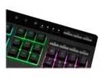 Tastatūra Corsair K55 RGB PRO RGB, Rubber Dome