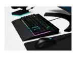 Tastatūra Corsair K55 RGB PRO RGB, Rubber Dome