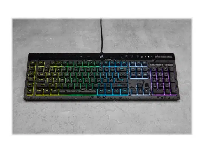 Tastatūra Corsair K55 RGB PRO RGB, Rubber Dome