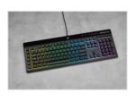 Tastatūra Corsair K55 RGB PRO RGB, Rubber Dome