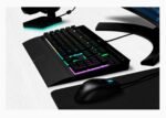 Tastatūra Corsair K55 RGB PRO RGB, Rubber Dome