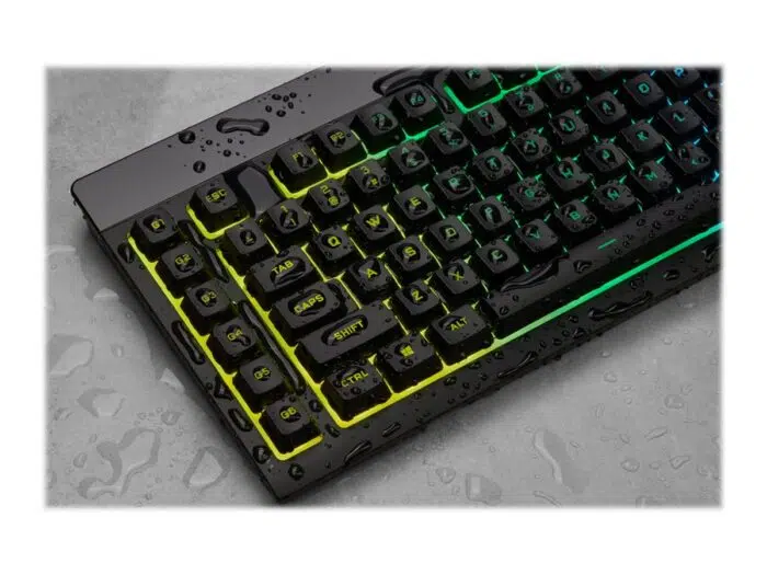Tastatūra Corsair K55 RGB PRO RGB, Rubber Dome