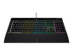 Tastatūra Corsair K55 RGB PRO RGB, Rubber Dome
