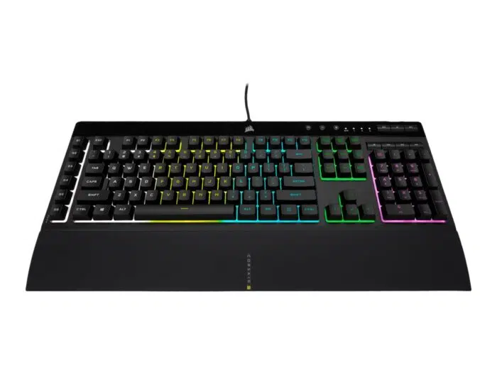 Tastatūra Corsair K55 RGB PRO RGB, Rubber Dome