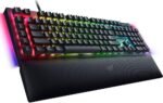 Mehāniskā tastatūra Razer BlackWidow V4, RGB, Yellow Switches, US, melna